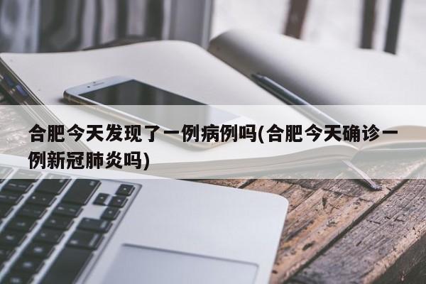合肥今天发现了一例病例吗(合肥今天确诊一例新冠肺炎吗)